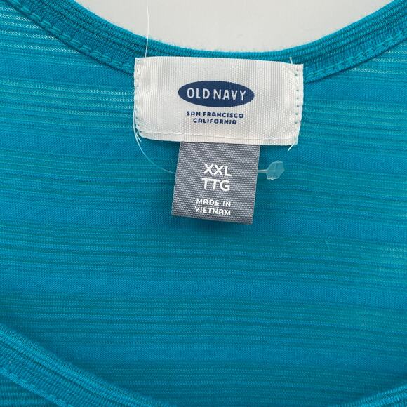 Old Navy Active Teal Workout Tank Top - XXL - Picture 2 of 4
